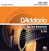 D'ADDARIO EJ10 струны для гитары